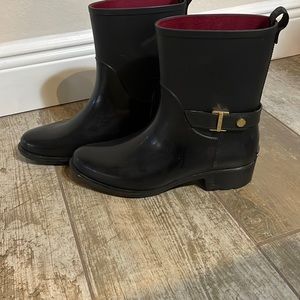 Tommy rain boots, size 9